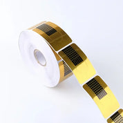 DIY Nail Extension Paper Kit - 100 Sheets with Shaping Tray & Design Templates for Creative Nail Art