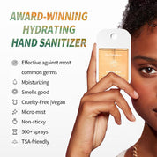 Portable Hand Sanitizer Spray – Refreshing, Quick-Dry, Alcohol-Based Cleanser