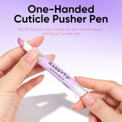 SassyTip Cuticle Pusher Pen 3.0, Lavender