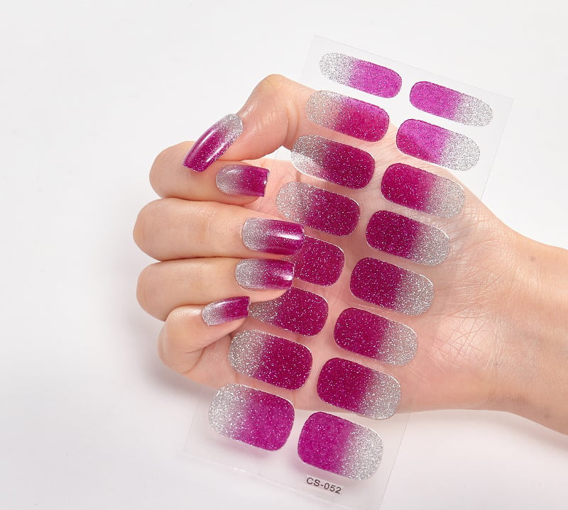 💅KIT DI ADESIVI PER UNGHIE IN GEL UV SEMI-CURATO 
