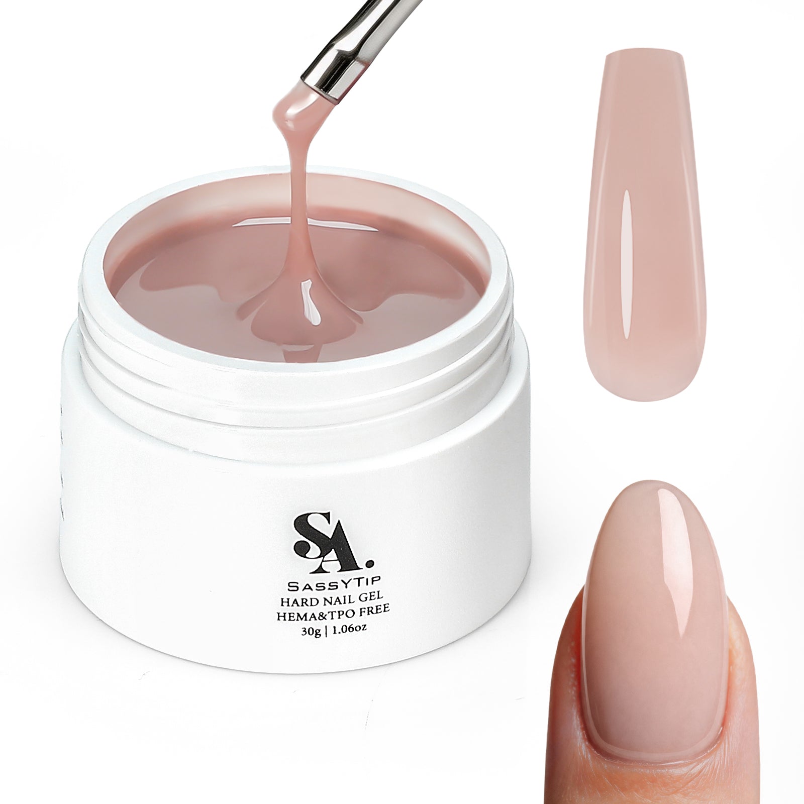 Builder Gel Essential Duo, Simple and Minimal Filing for Perfect Shape