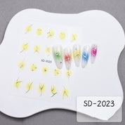 Vogue Gradient Blush Nail Stickers