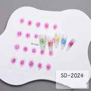Vogue Gradient Blush Nail Stickers