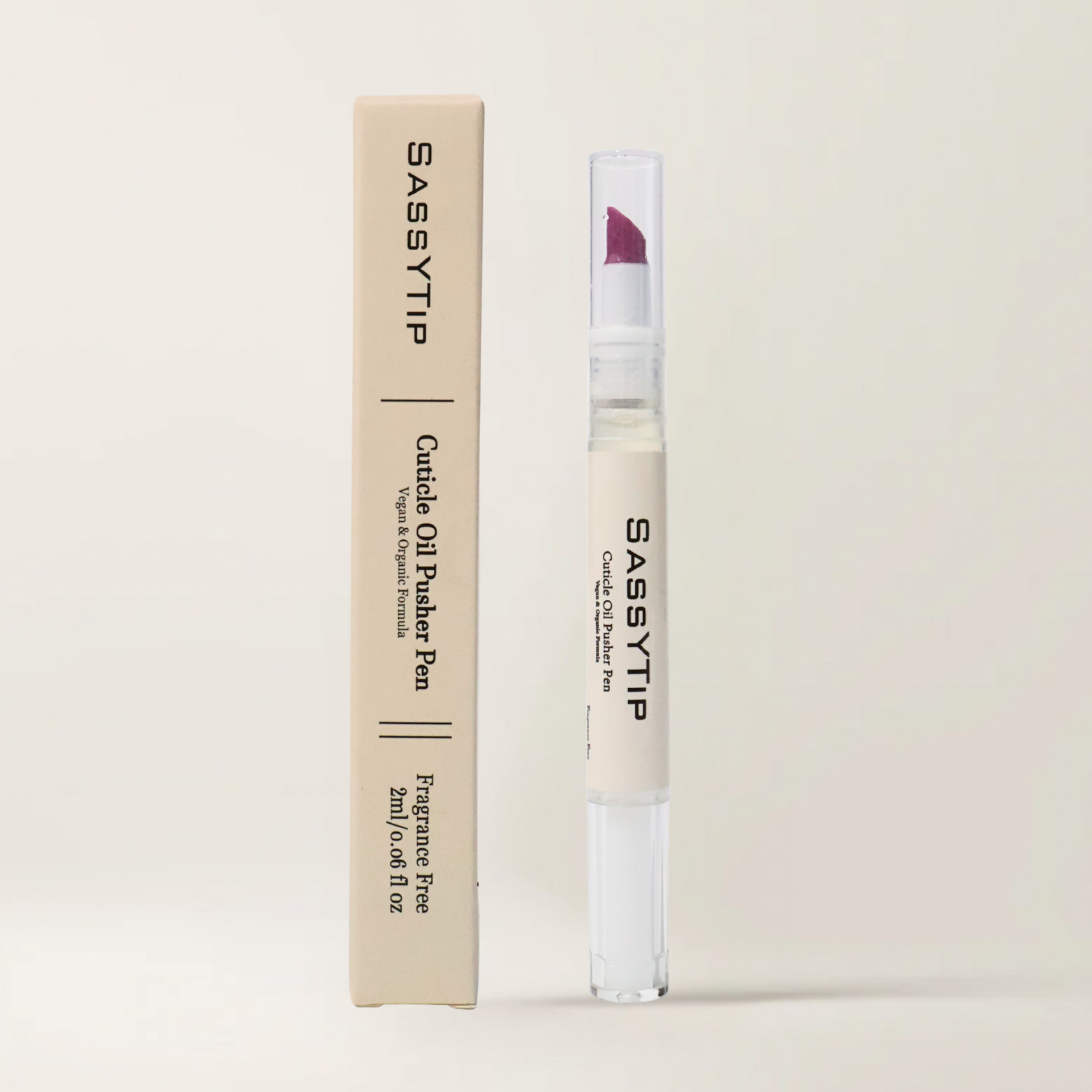 SassyTip Cuticle Pusher Pen 2.0 – Double the Nourishment