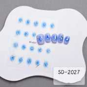Vogue Gradient Blush Nail Stickers