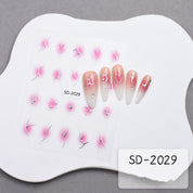 Vogue Gradient Blush Nail Stickers