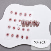Vogue Gradient Blush Nail Stickers