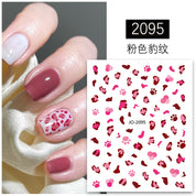 Leopard Print Nail Stickers