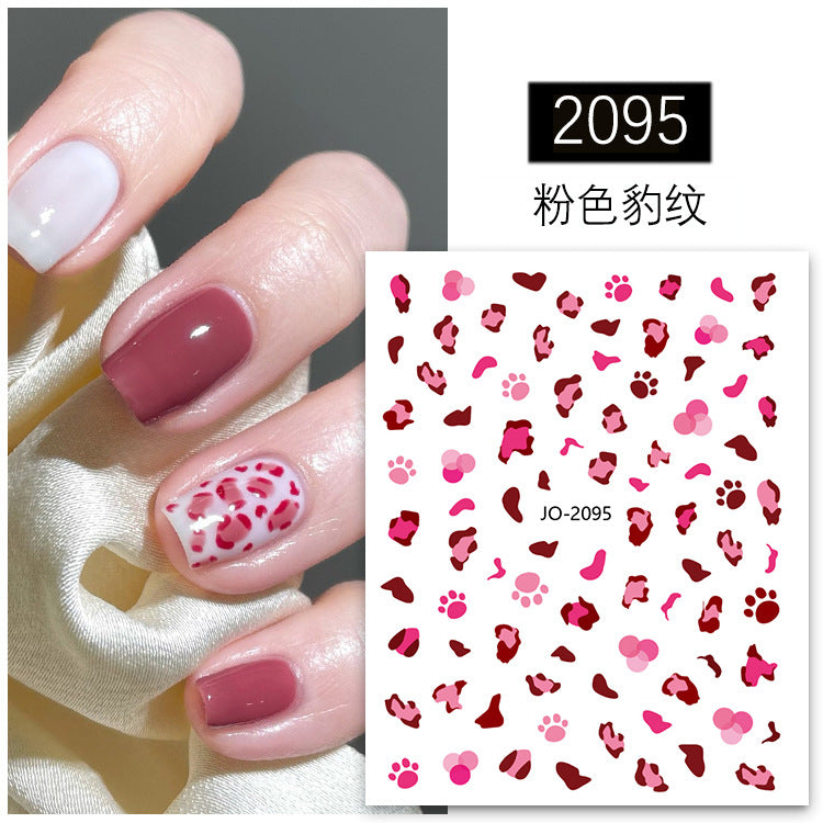 Leopard Print Nail Stickers