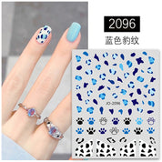 Leopard Print Nail Stickers