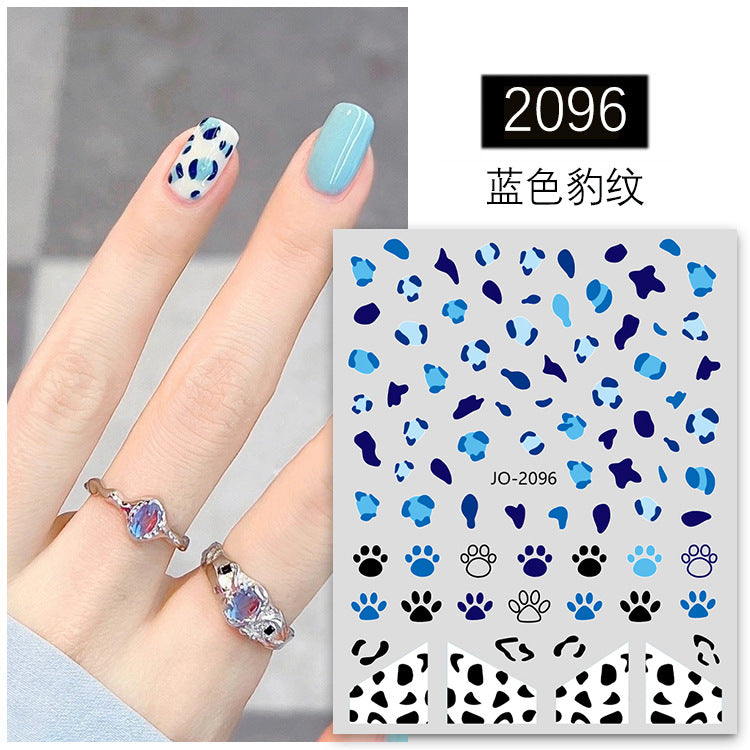 Leopard Print Nail Stickers