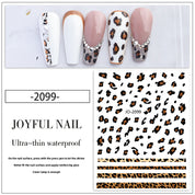 Leopard Print Nail Stickers