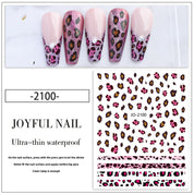 Leopard Print Nail Stickers