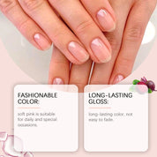 SassyTip jelly nail polish transparent shimmer effect under various lighting conditions