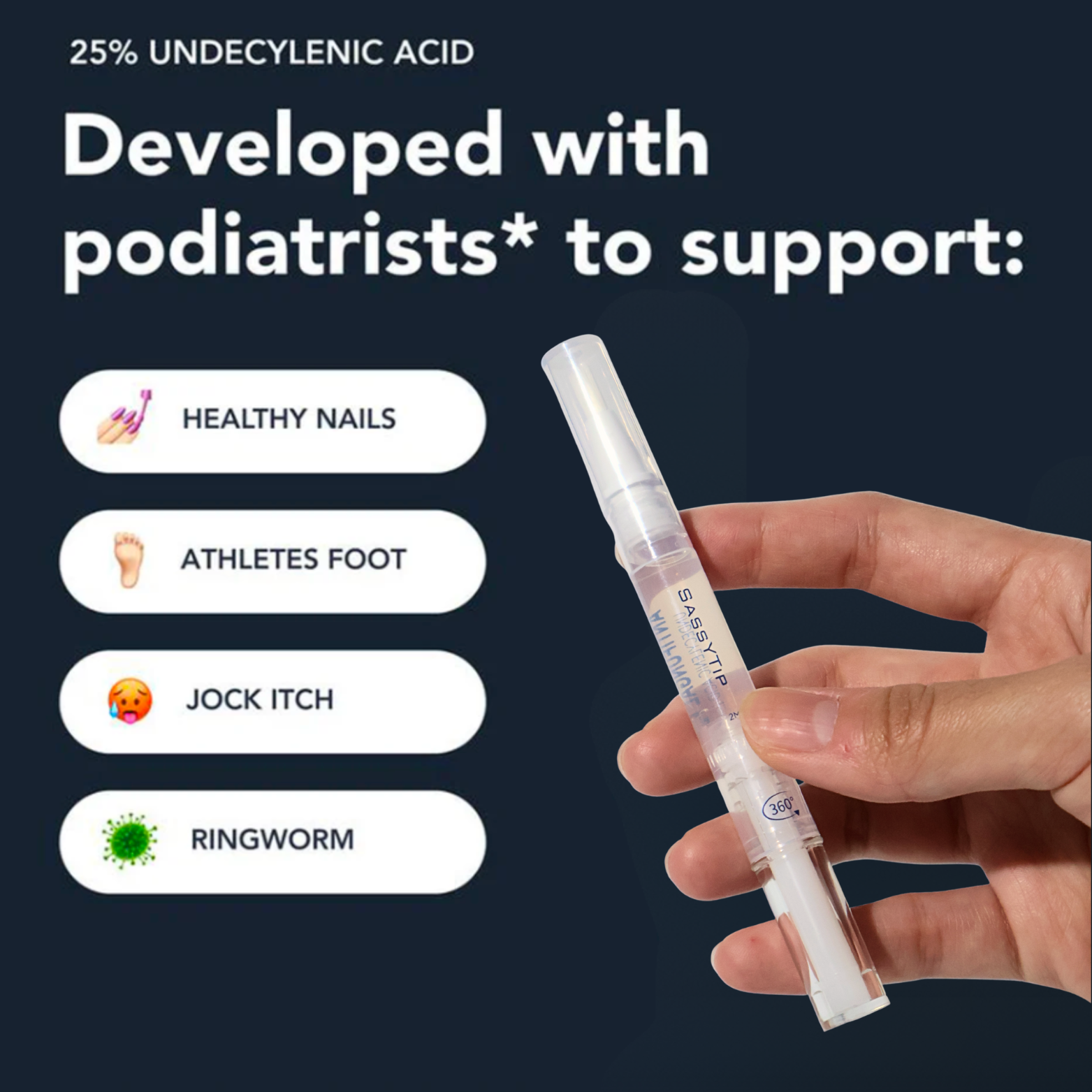 SassyTip Toenail Fungus Pen