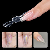 120pcs Dual-Form Nail Extension Kit — Scale Marked, No Paper Needed