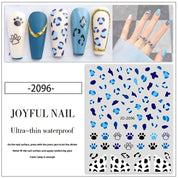 Leopard Print Nail Stickers