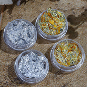 Gold & Silver Foil Nail Art Sheets