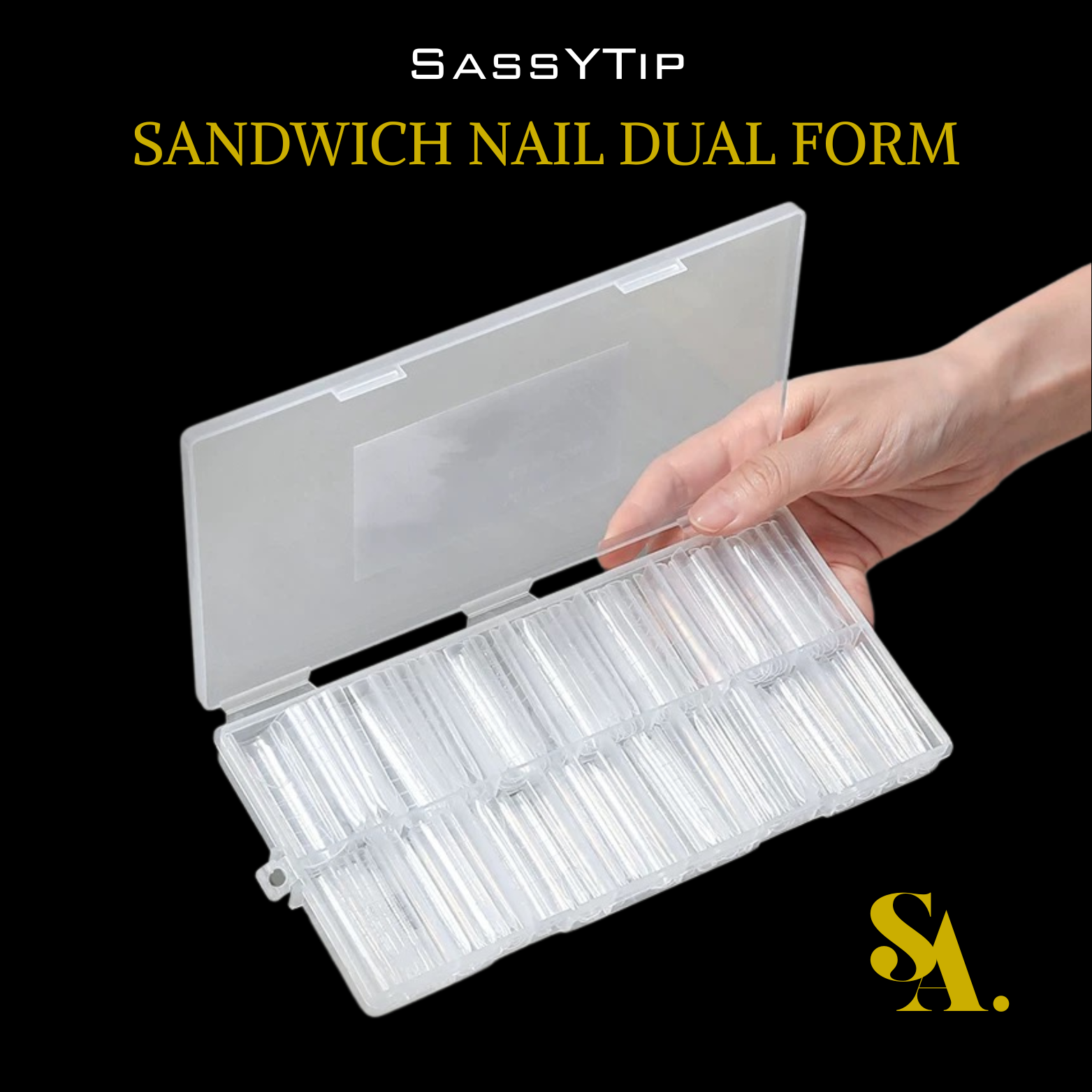 Sandwich Nail Extensions-Dual Forms
