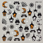 Halloween 3D Embossed Nail Stickers