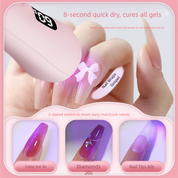 💖 Portable Cat Paw Nail Lamp – Your Cute Nail Buddy On the Go! 💅