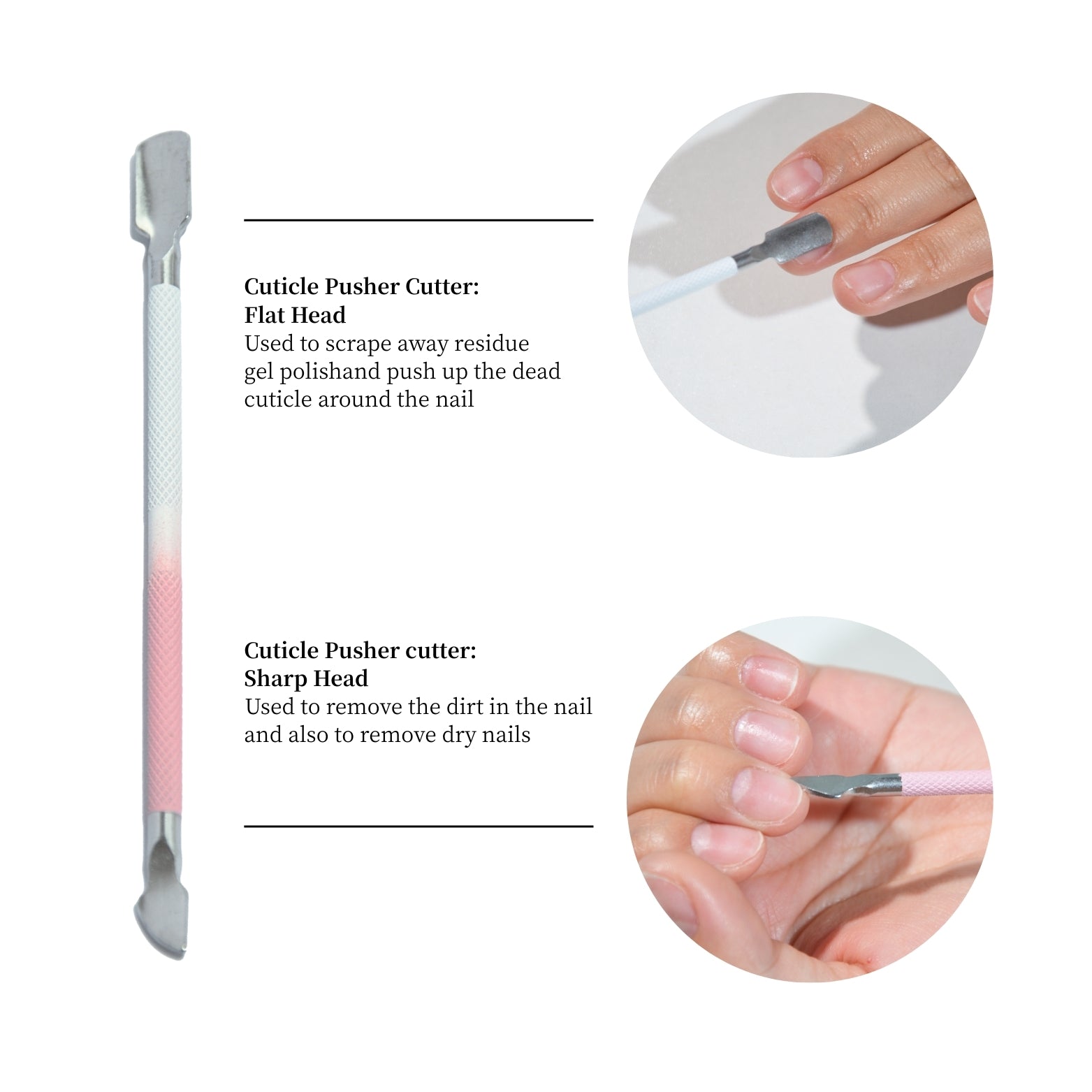 Dead skin scissors