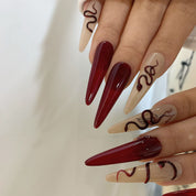 “Lucky Serpent” Vintage Luxe Nail Stickers