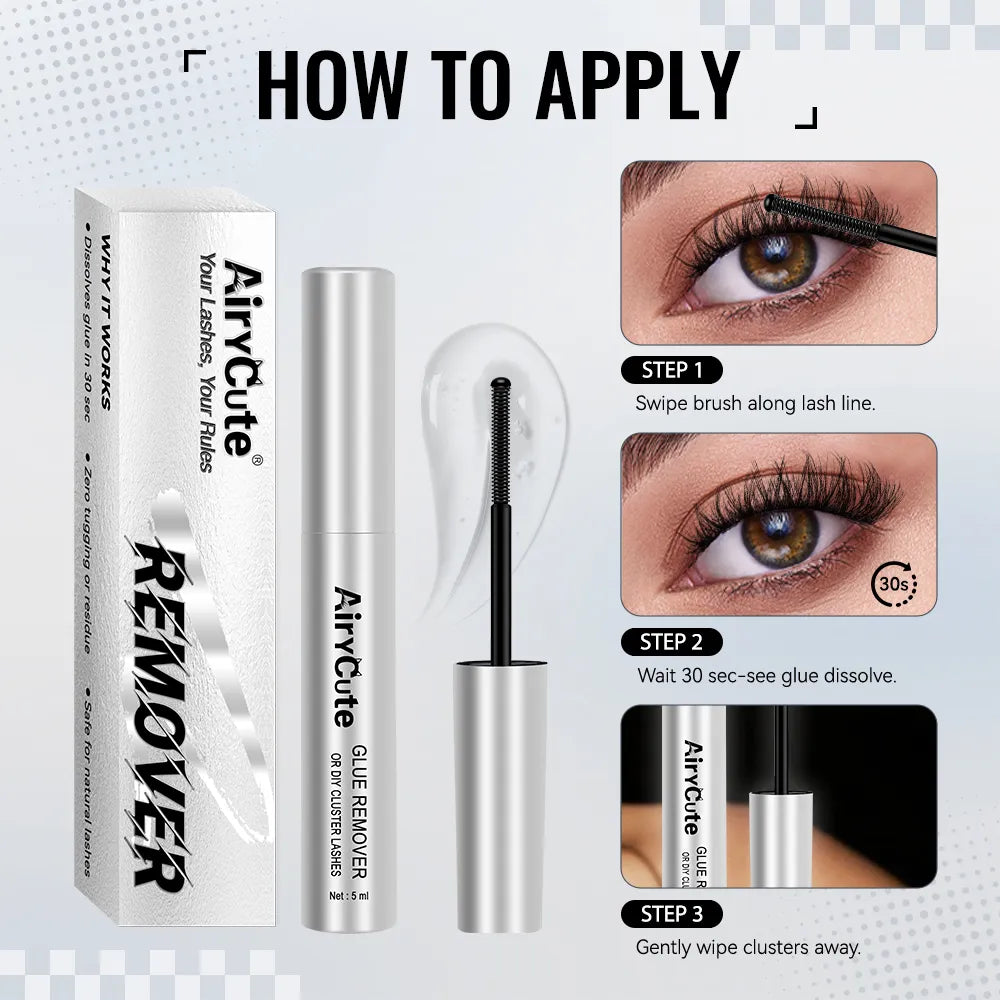Beginner friendly Lash Kit, 4-in-1 for Dramatic Look