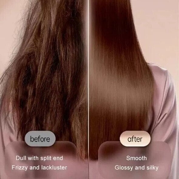 😍 2 in 1 Negative Ion Hair Straightener Styling Comb