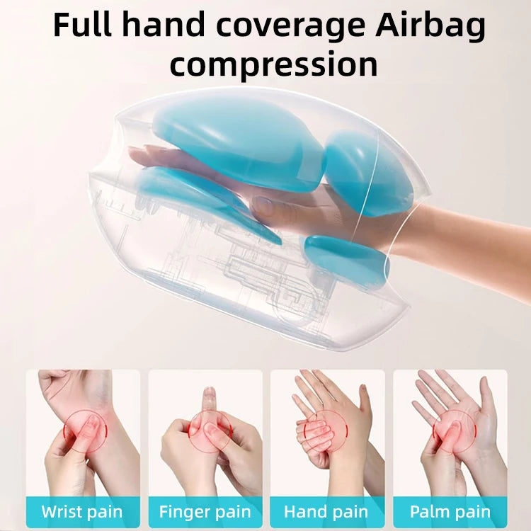New Wireless Heated Hand Massager – Smart Therapy for Palm & Finger Relief