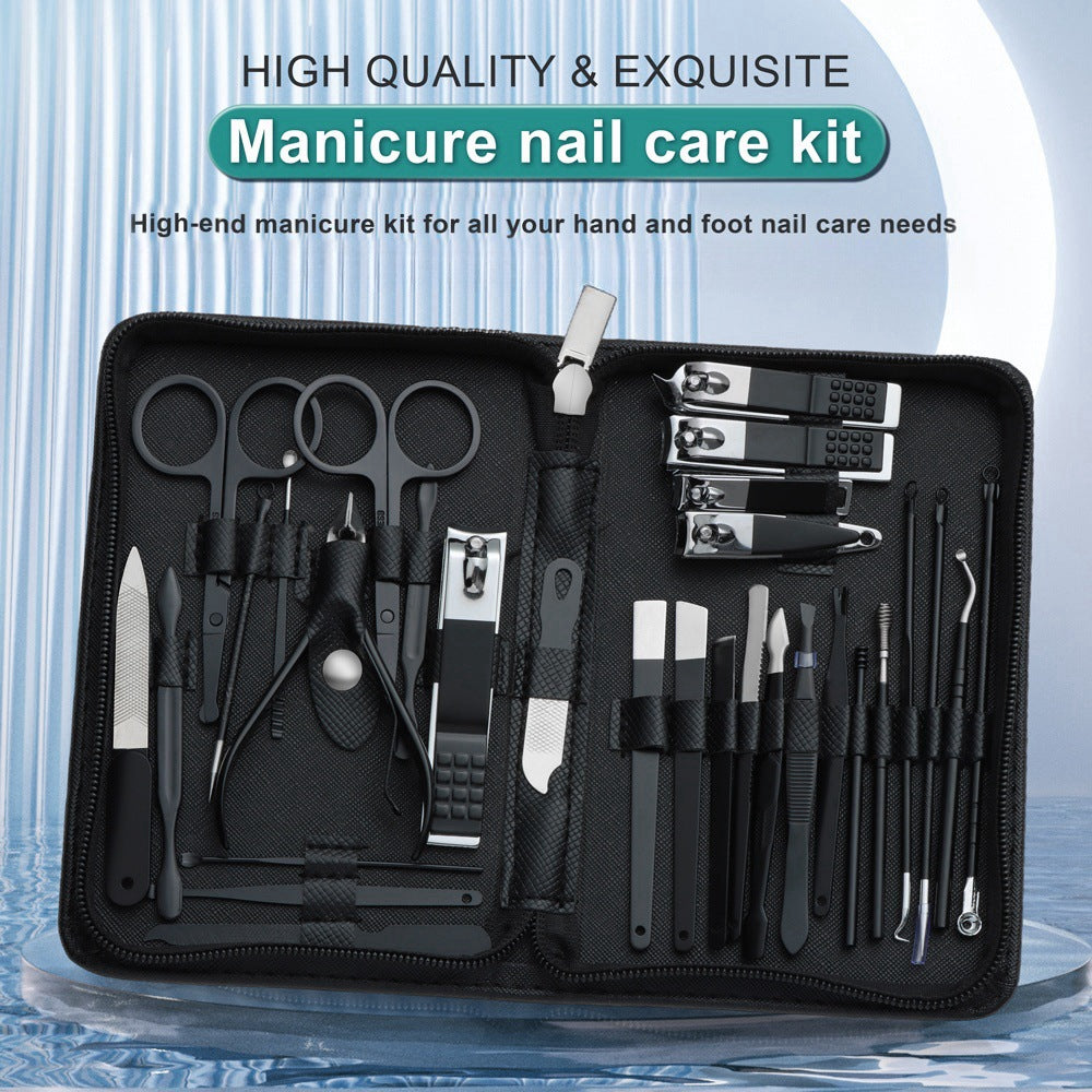 Ultimate 30-Piece Nail Clipper & Manicure Set – Precision Grooming, Anytime