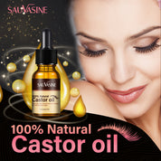 Castor Oil – Nourish & Strengthen Eyebrows, Eyelashes, and Hair Roots – 10ml