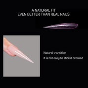 150PCS Pink Crystal Nail Forms — Fast, Flawless, Salon-Perfect Extensions