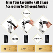 Stainless Steel U‑Shaped Nail Clipper – Professional Manicure Tool