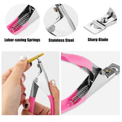 Stainless Steel U‑Shaped Nail Clipper – Professional Manicure Tool