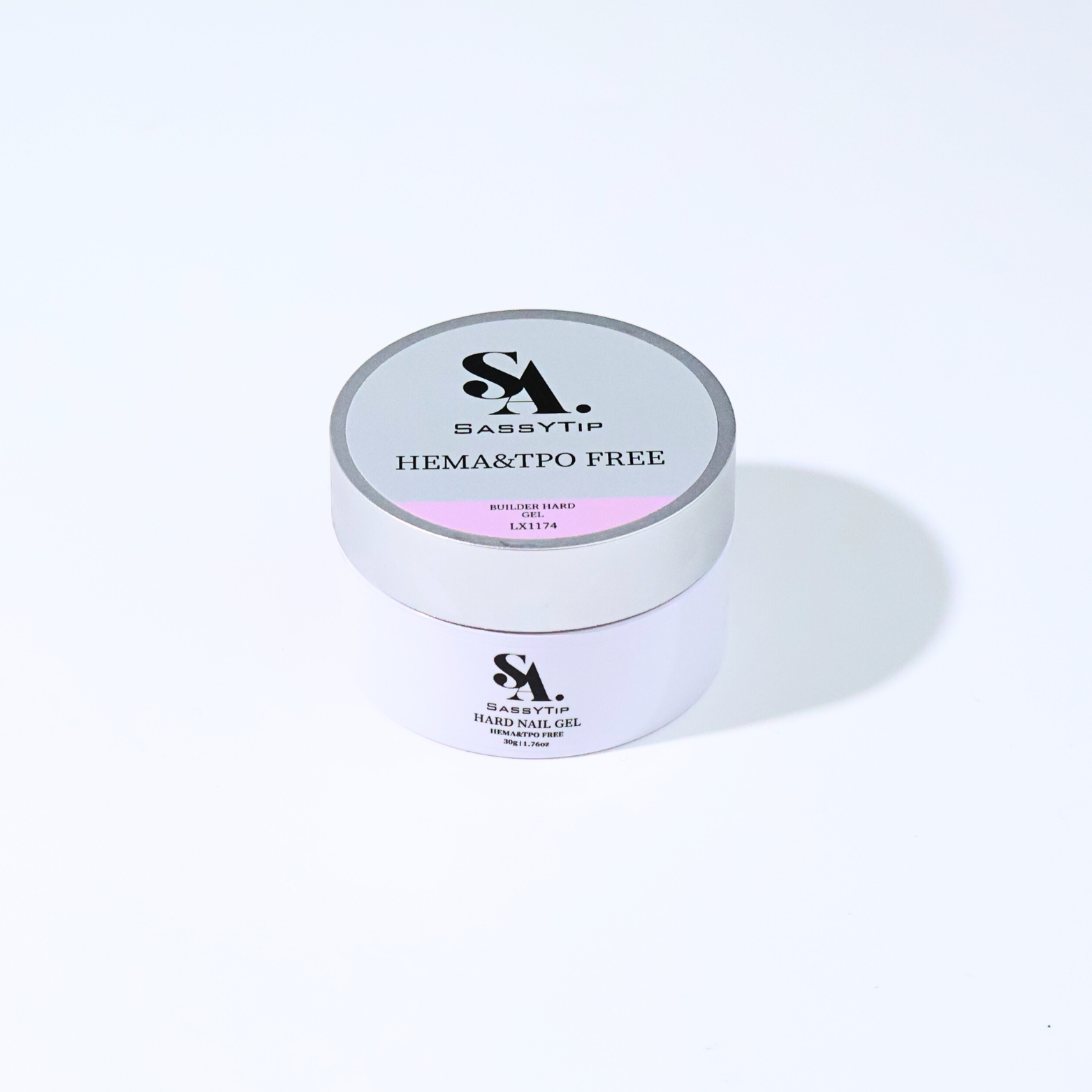 SASSYTIP HEMA/TPO-Free Builder Gel | Nude Pink - Longwear Extension Formula