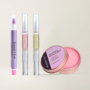 Applying SassyTip Nail Care Trio Set cuticle oil for healthy, moisturized nail beds