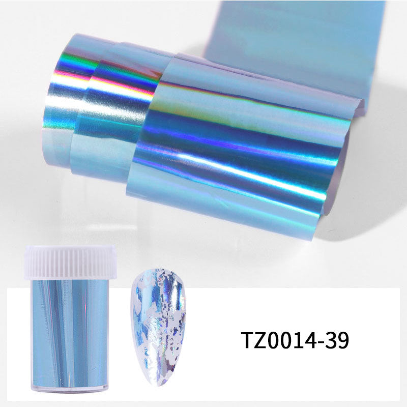 Ink-Style Nail Foil Transfer, 100×4cm