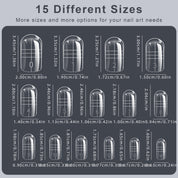 150PCS Toe Nail Extension Forms with Scale — Fast, Precise, Salon-Perfect Nails
