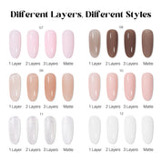 Gel Nail Kit At Home, Nude
