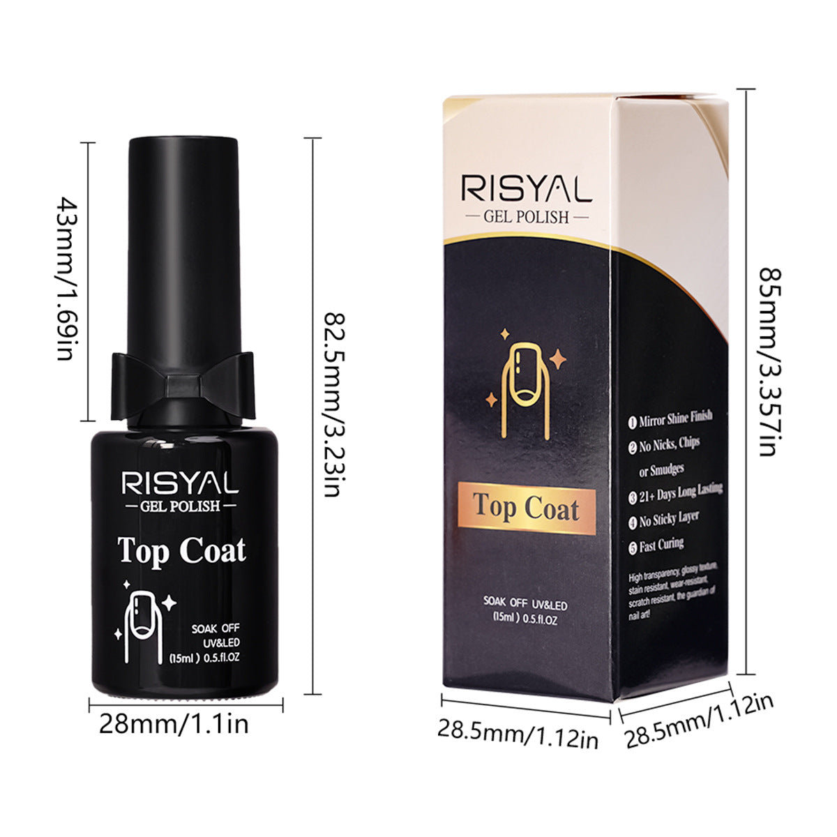 Professional Nail Function Gel Series – Top Coat, Base Coat, Blooming Gel & Matte Finish