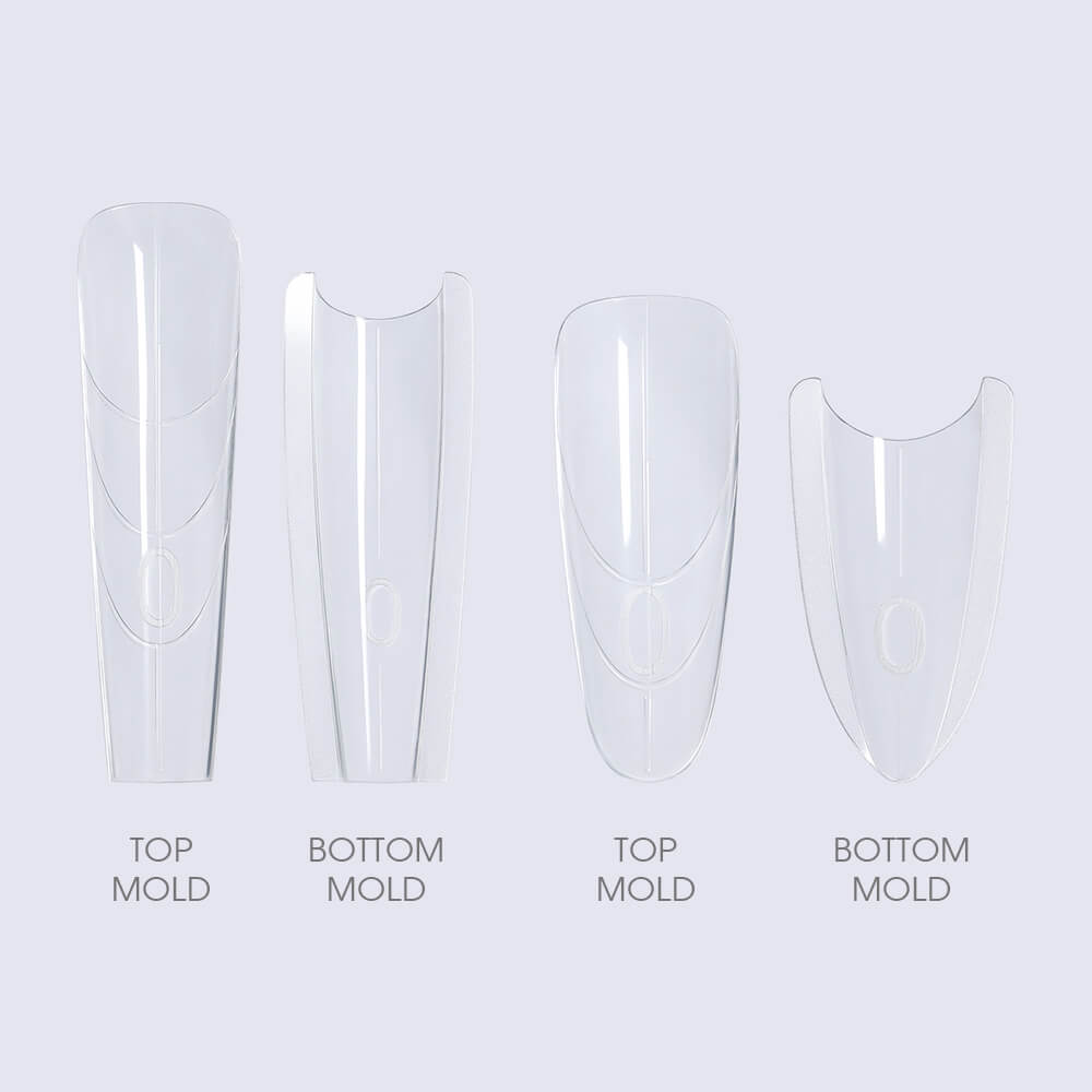 Sandwich Nail Extensions-Dual Forms