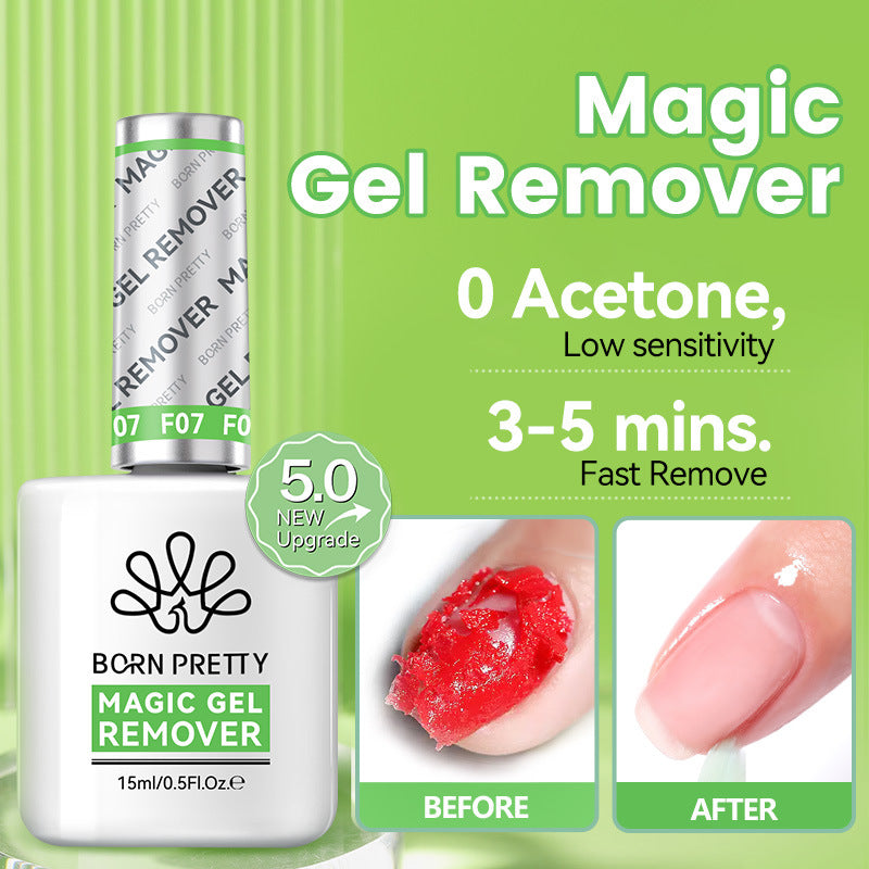 15ml Magic Nail Polish Remover Gel — Quick & Gentle Removal