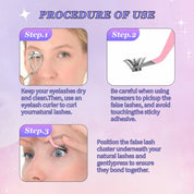 Newest 7 Lash Styles | 3s Self-Adhesive Kit | Buy 1 Get Lash Remover Free