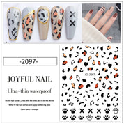Leopard Print Nail Stickers