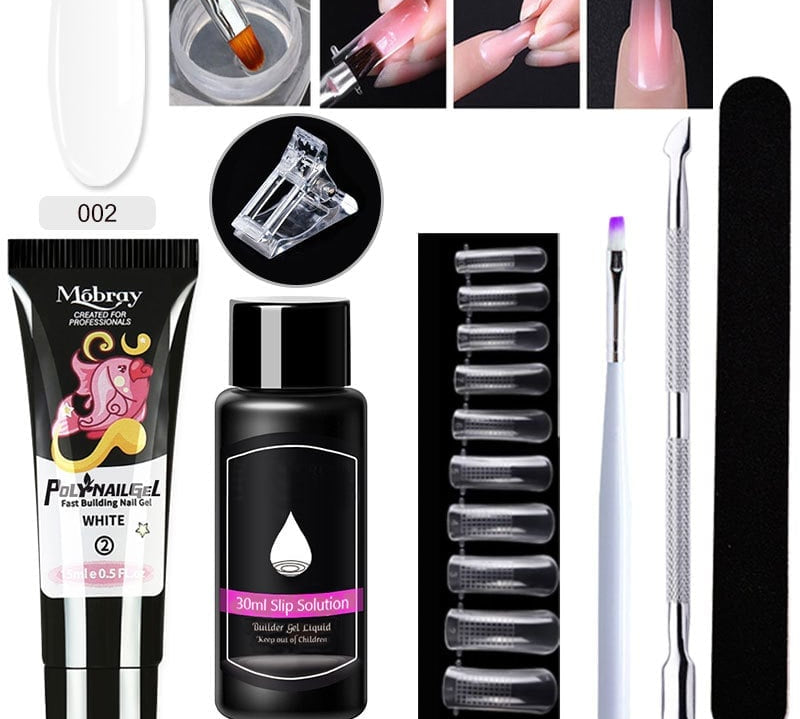 Poly Gel Nail Extension Kit