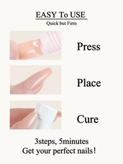 🎉Magic Solid Nail Glue Kit 3-In-1 Nail Art Kits