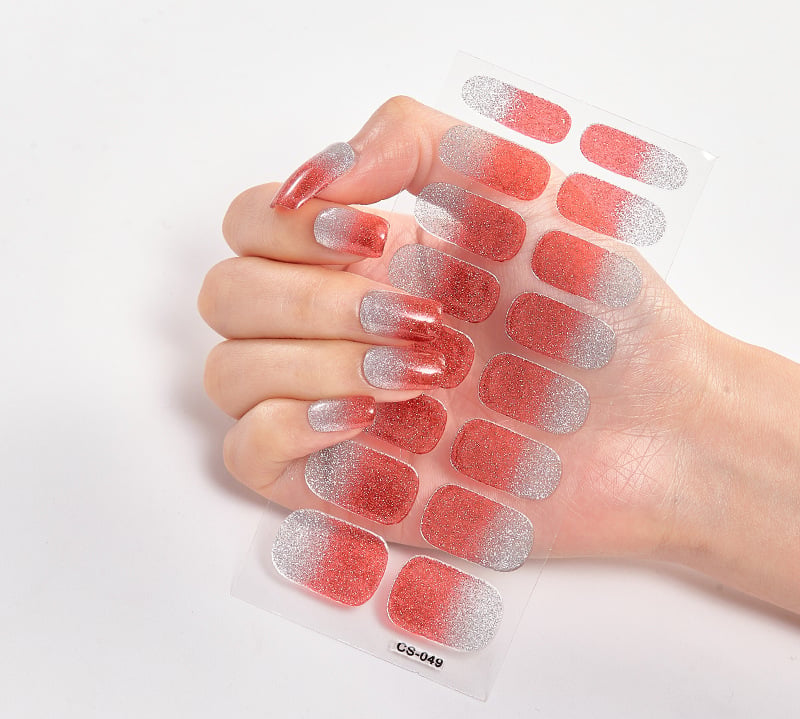 💅KIT DI ADESIVI PER UNGHIE IN GEL UV SEMI-CURATO 