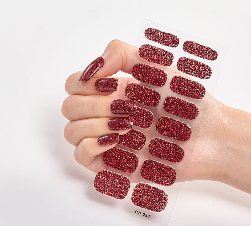 💅KIT DI ADESIVI PER UNGHIE IN GEL UV SEMI-CURATO 