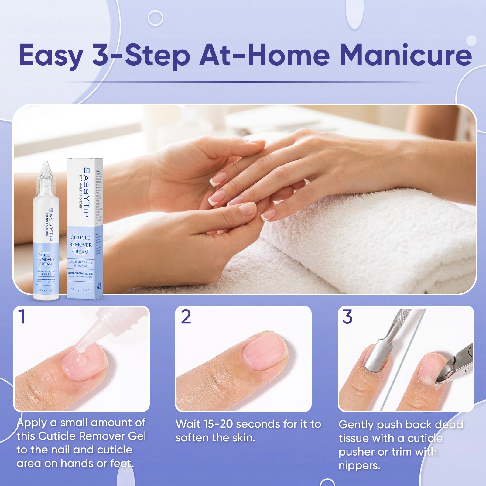 SassyTip Liquid Blade Cuticle Remover 2.0